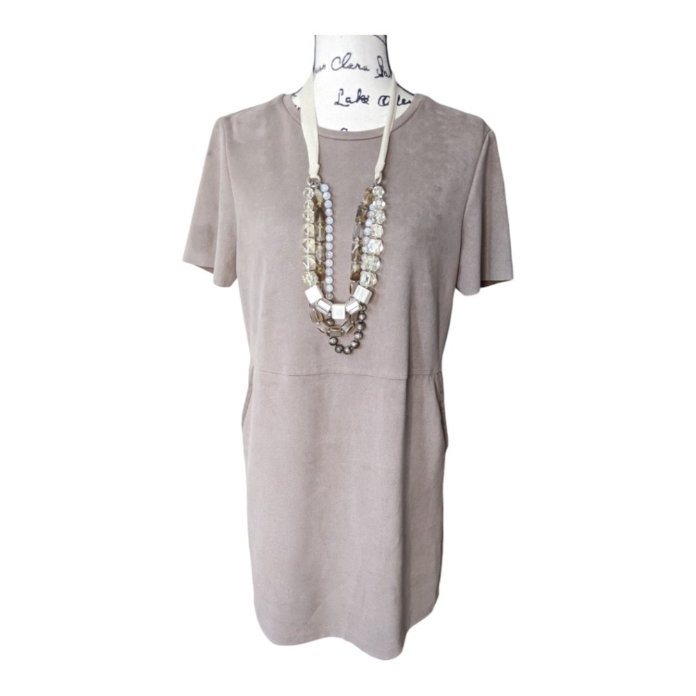 Zara Women's Dress Size M Tan Color